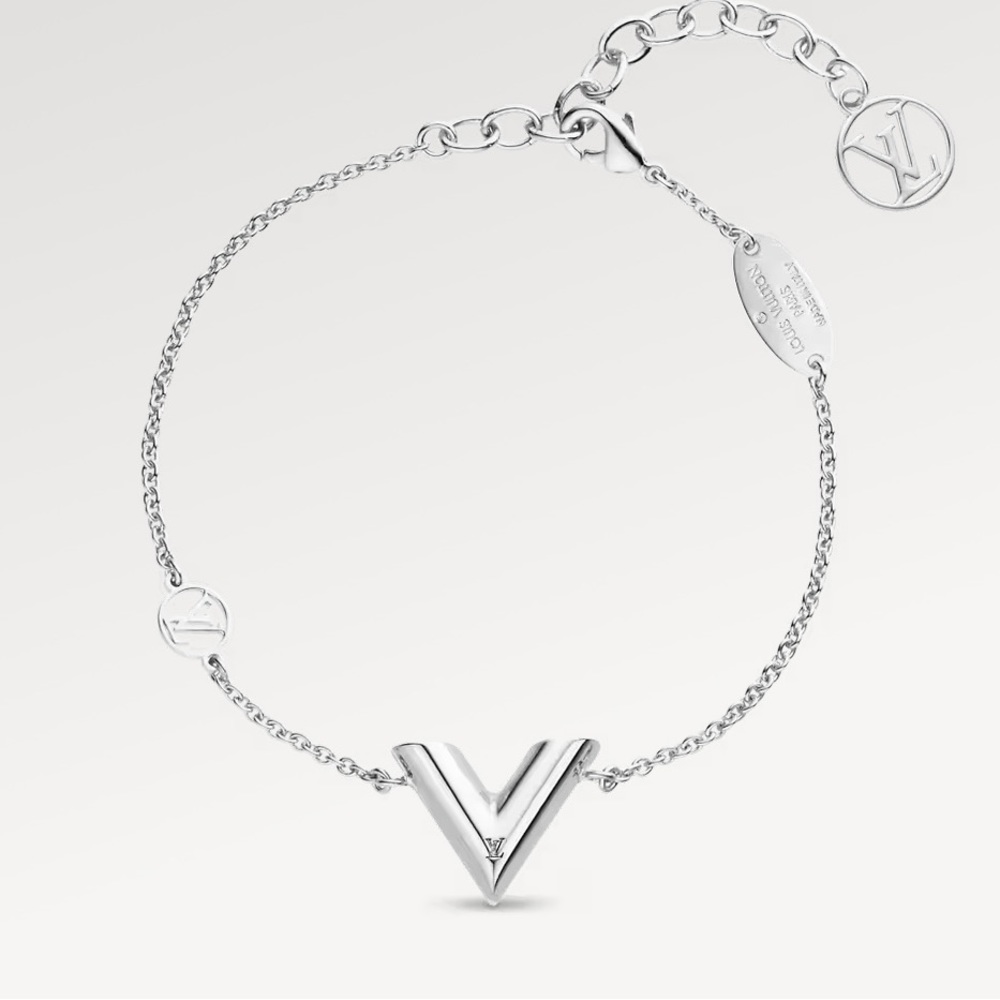 Authentic Louis Vuitton Essential V Supple Bracelet